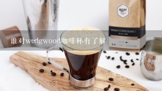 谁对wedgwood咖啡杯有了解