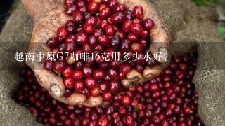 越南中原G7咖啡16克用多少水好？